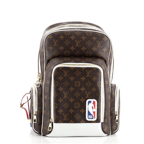 louis vuitton nba backpack black